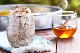 Jonnys Good Nature green banana flour baking idea demonstrates bread or muffin potential.