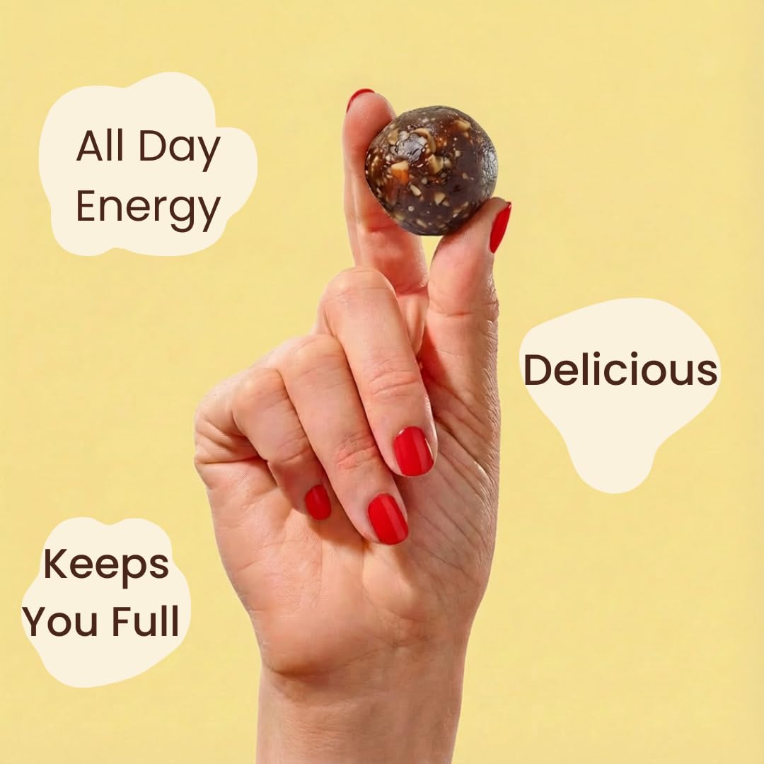 Jools organic Medjool dates and nuts in bite form
