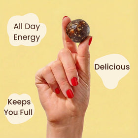 Jools organic Medjool dates and nuts in bite form