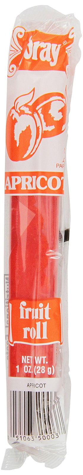 Joray Apricot Fruit Roll coil for lunchboxes and on-the-go snacking.