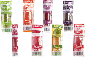 JORAY fruit roll serving idea on plate suggests shareable snacks.