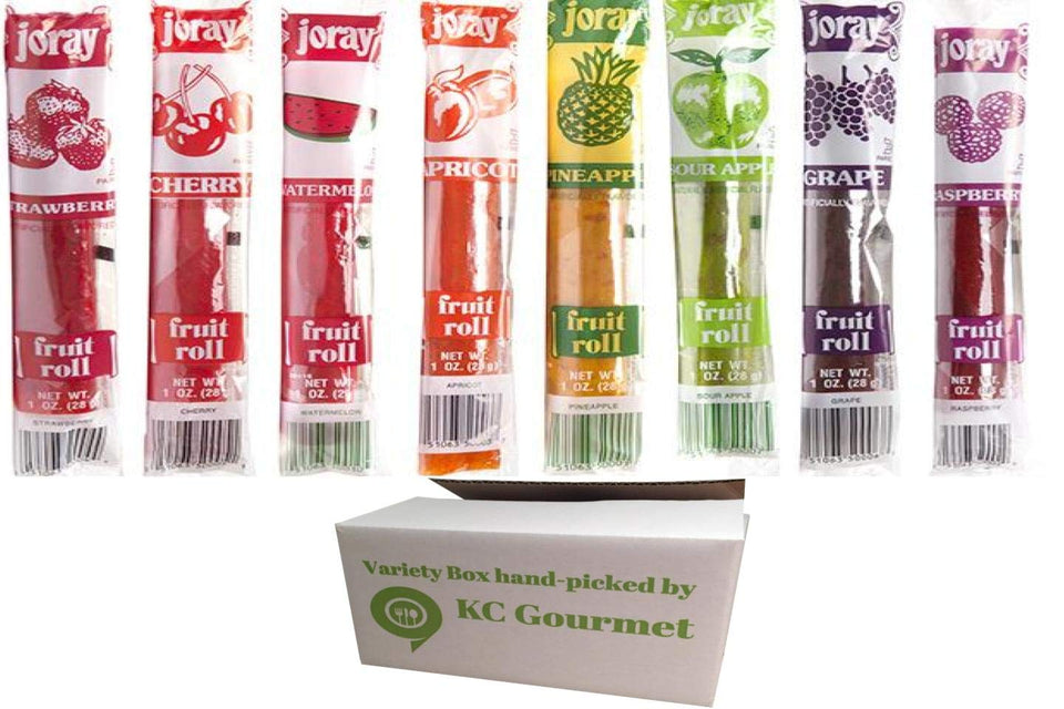 JORAY fruit roll variety pack 24 rolls, perfect on-the-go snack option.