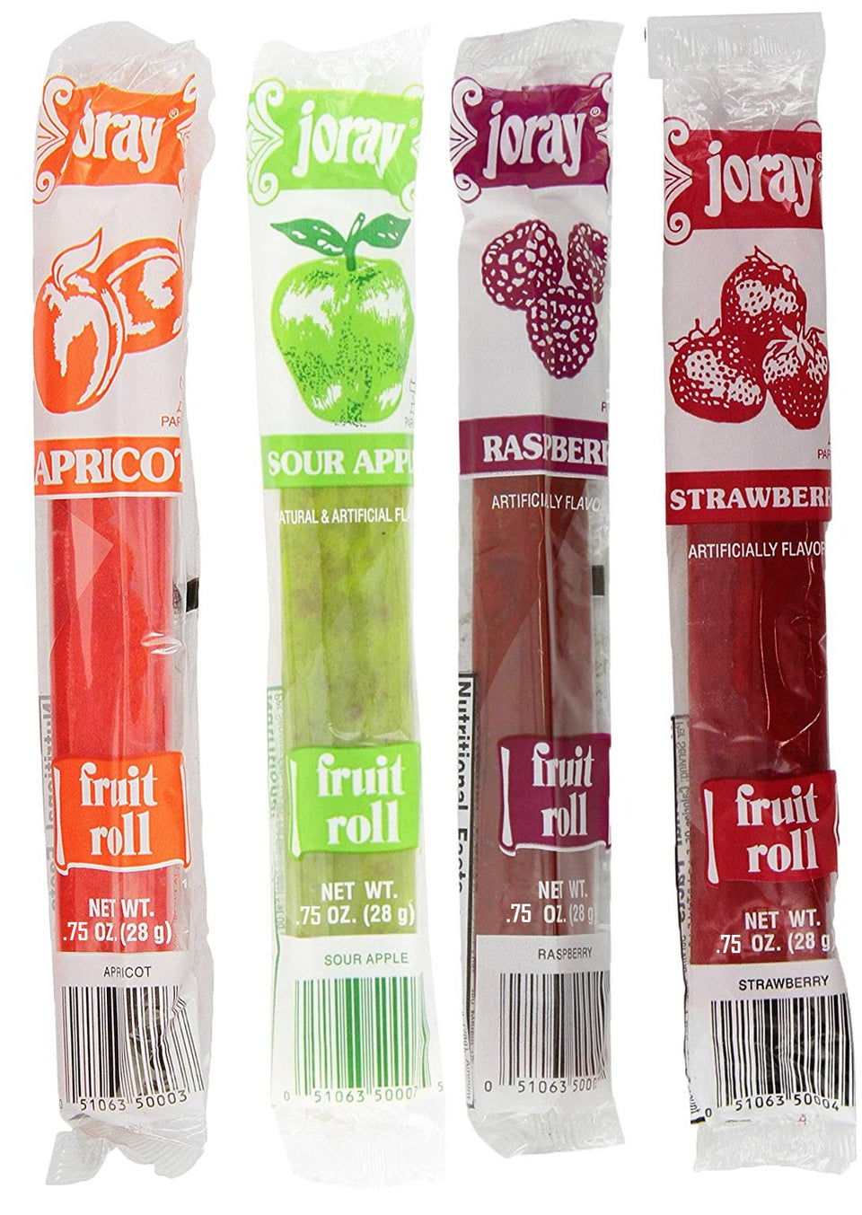 JORAY Fruit Roll Variety Pack on-the-go snack in four flavors