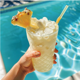 Jordan's Skinny Mixes coconut water enhancer boosts hydration with coconut aroma.