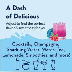 Jordan's Skinny Mixes Cotton Candy Syrup bottle for playful, sugar-free beverages.