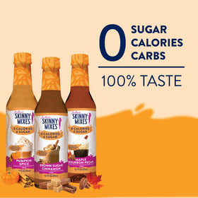 Jordan's Skinny Mixes Pumpkin Spice sugar-free syrup for festive drinks