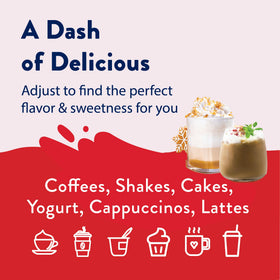 Jordan's Skinny Mixes holiday trio flavors closeup—three festive options for cozy drinks and desserts.