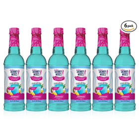 Jordan's Skinny Mixes Mermaid Syrup kitchen counter ready for everyday flavoring