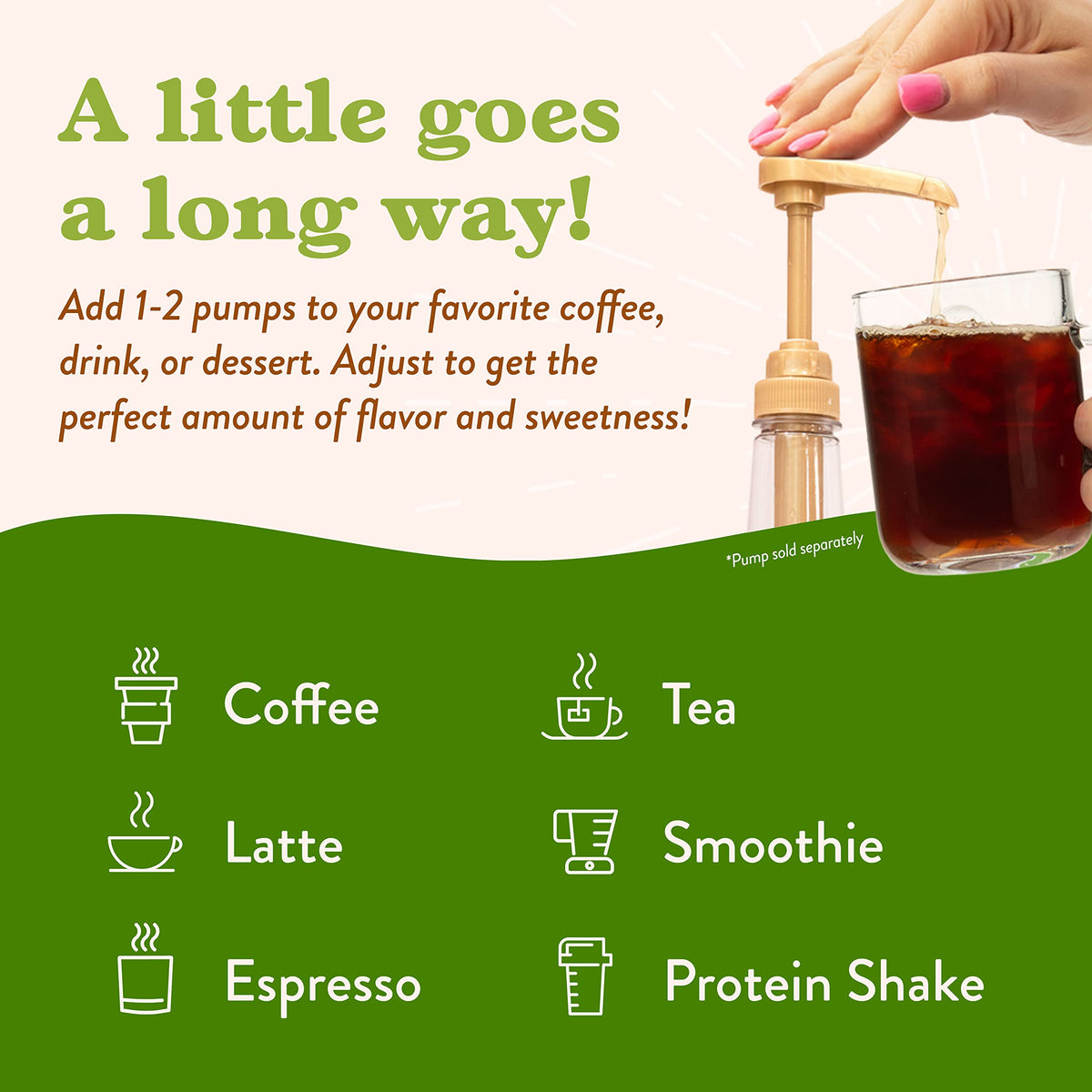 Jordan's Skinny Mixes Pistachio syrup in oats and shakes for flavor boost.