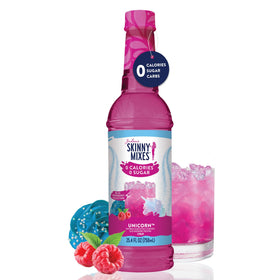 Jordan's Skinny Mixes Rainbow Candy Syrup bottle brings nostalgic flavor without sugar.