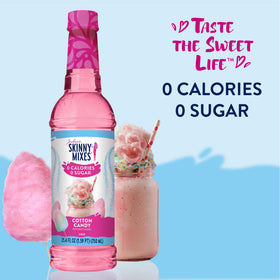 Jordan's Raspberry syrup bottle pour for naturally flavored low-calorie beverages