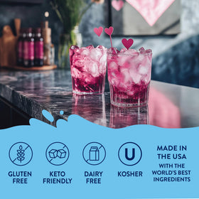 Jordan's Skinny Mixes sugar-free syrup with spoon to customize sweetness