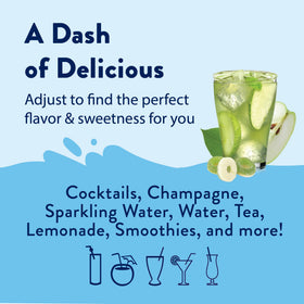 Jordan's Skinny Mixes Sugar-Free Syrup enhancing sparkling water flavor without calories
