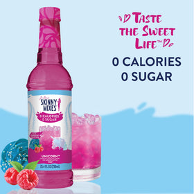 Jordan's Skinny Mixes Tropigal Syrup bottle for tropical, sugar-free refreshment in drinks.