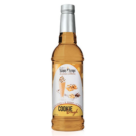 Jordan's Skinny Syrups cookie dough syrup bottle close-up highlights sugar-free flavor