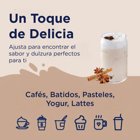 Glass of iced coffee highlighting gluten-free, low-carb option