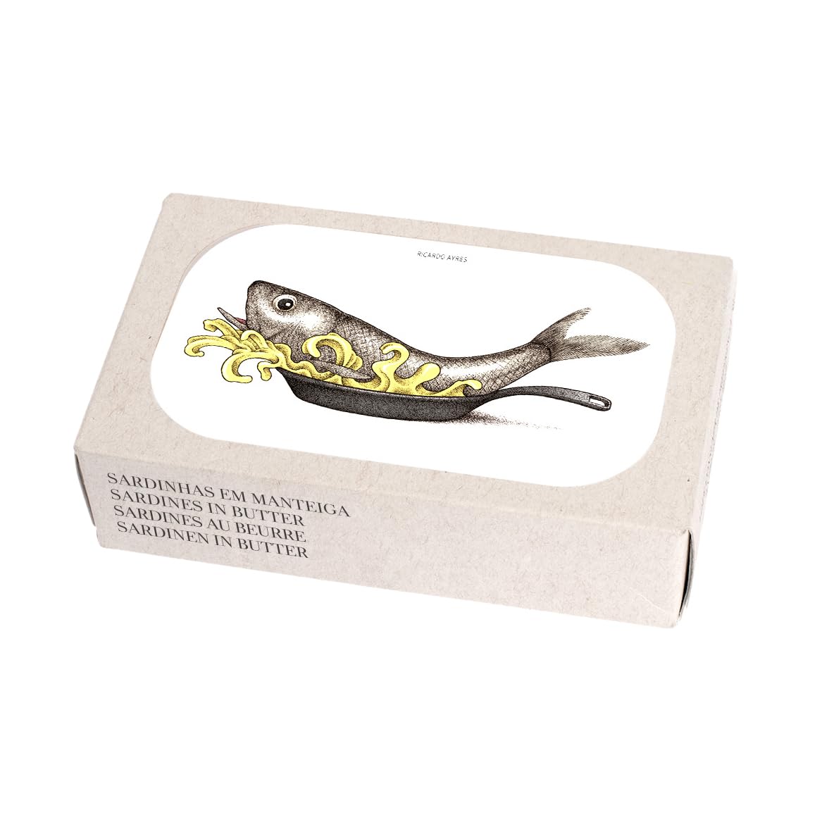 Jose Gourmet Sardines in Azores Butter, rich and savory, ideal for tapas and toast.