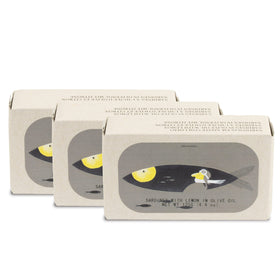Jose Gourmet sardines in lemon olive oil can, bright and protein-rich snack.