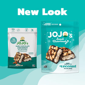 JOJO's four-count tray – portion control, convenient snack for on-the-go.