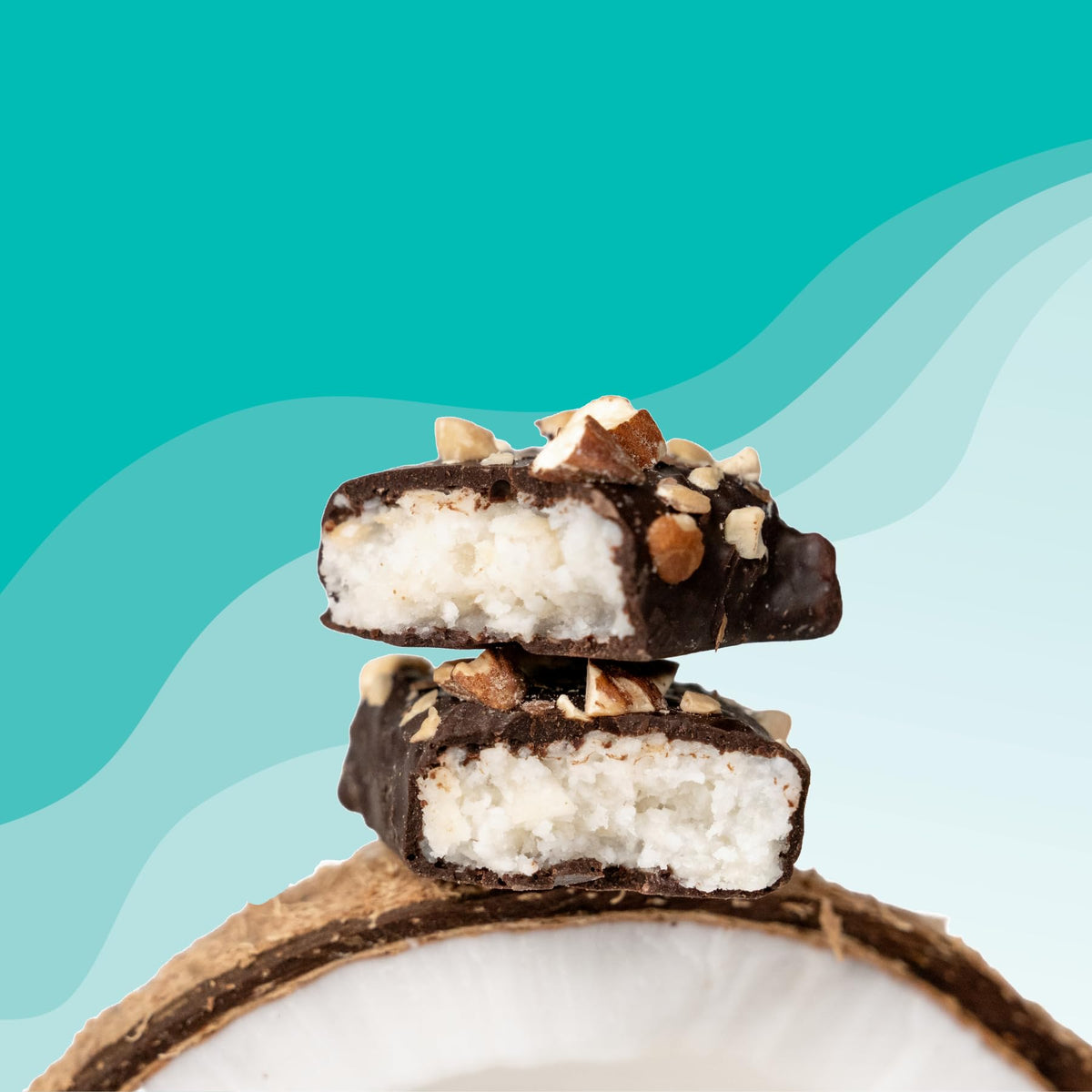 JOJO's bites on a table – vegan and lactose-free treat for mindful snacking.