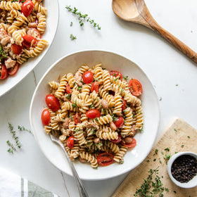 Jovial Cassava Fusilli bronze die image emphasizes traditional craftsmanship.