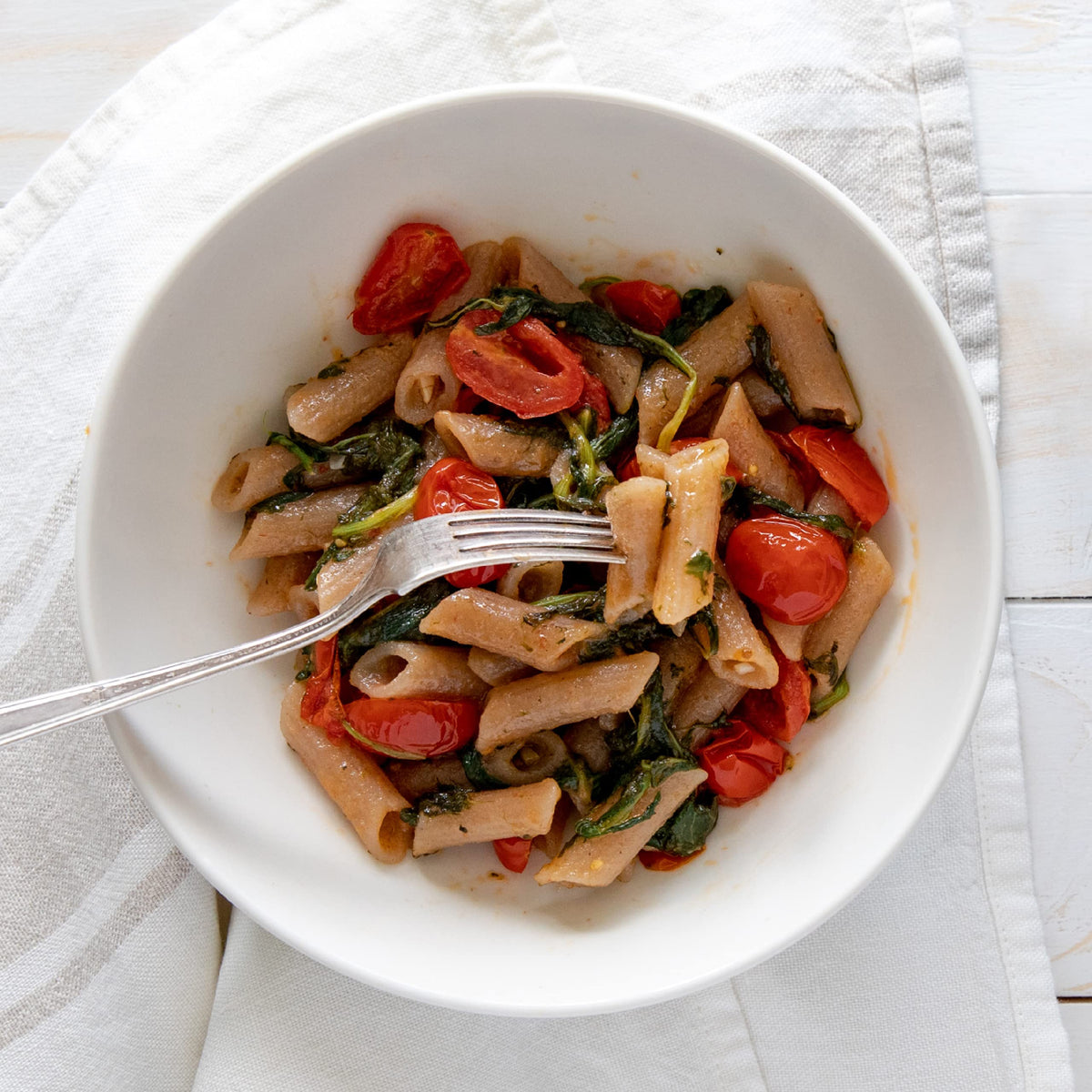 Jovial Cassava Penne Rigate with sauce close-up emphasizing versatility and flavor.