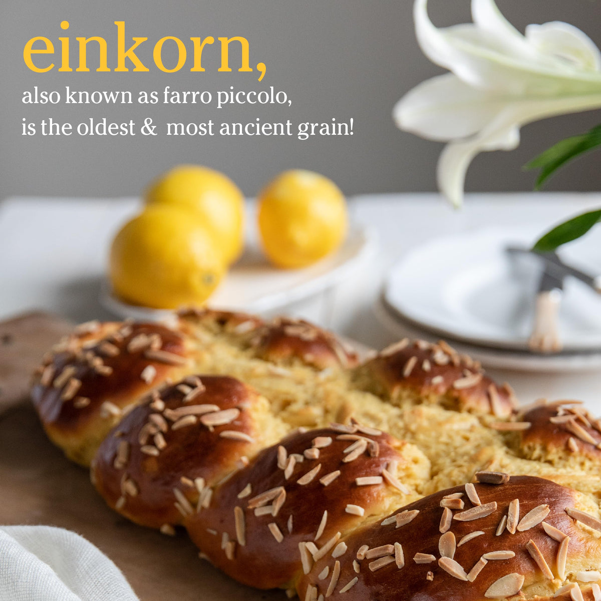Jovial Einkorn berries porridge makes a hearty, protein-rich breakfast.