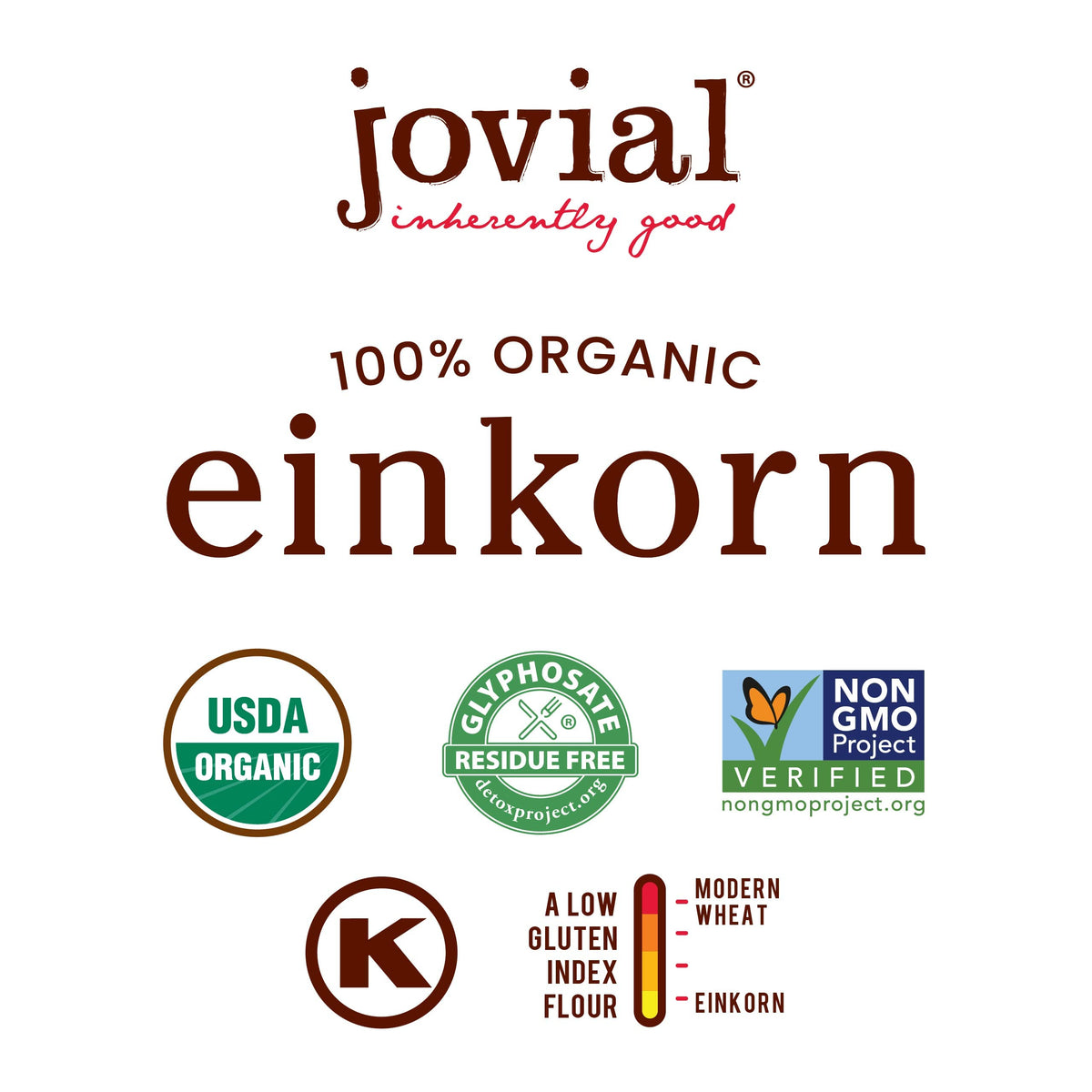 Jovial Einkorn flour on Italian kitchen counter, showcasing sustainable farming practices