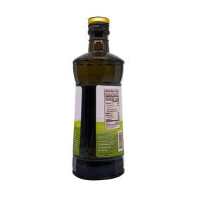 Jovial Organic EVOO with olives and herbs displayed