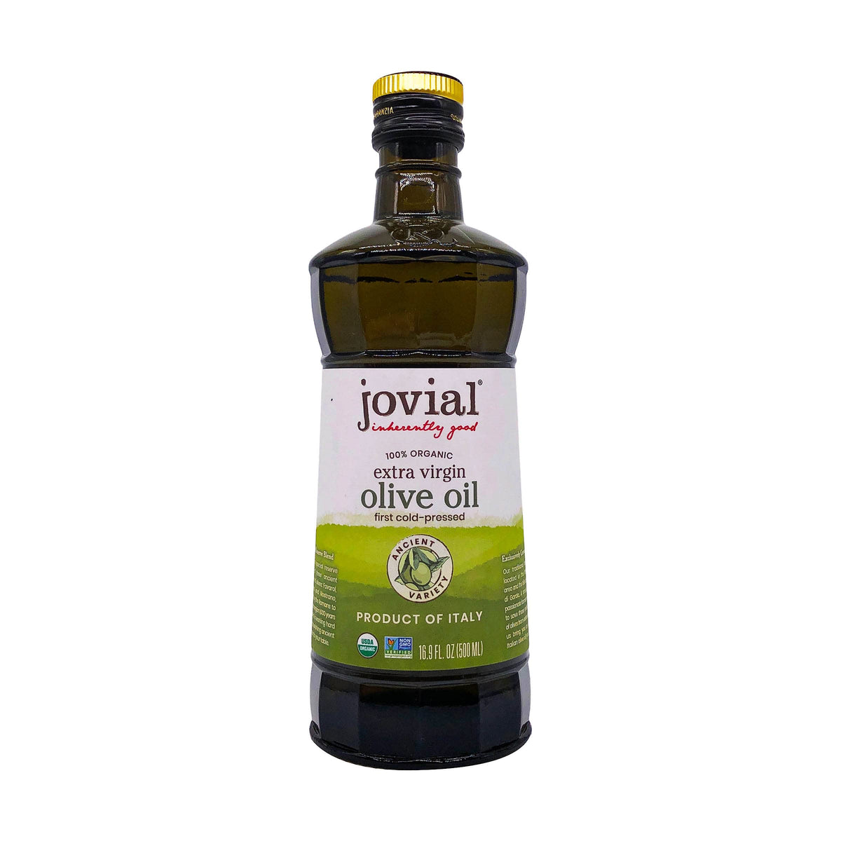 Jovial Organic EVOO drizzle over bread enhances flavor