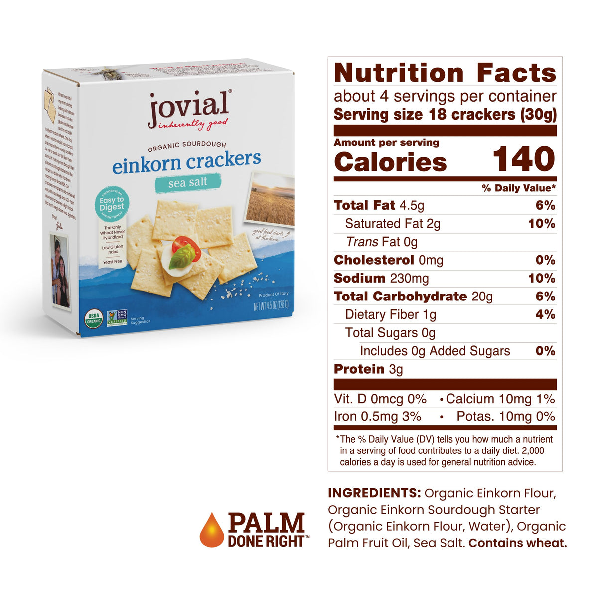 Jovial Sourdough Einkorn Crackers beside a cheese platter, perfect for entertaining.