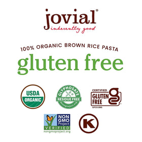 Jovial Shells two-pack display on shelf for quick meals
