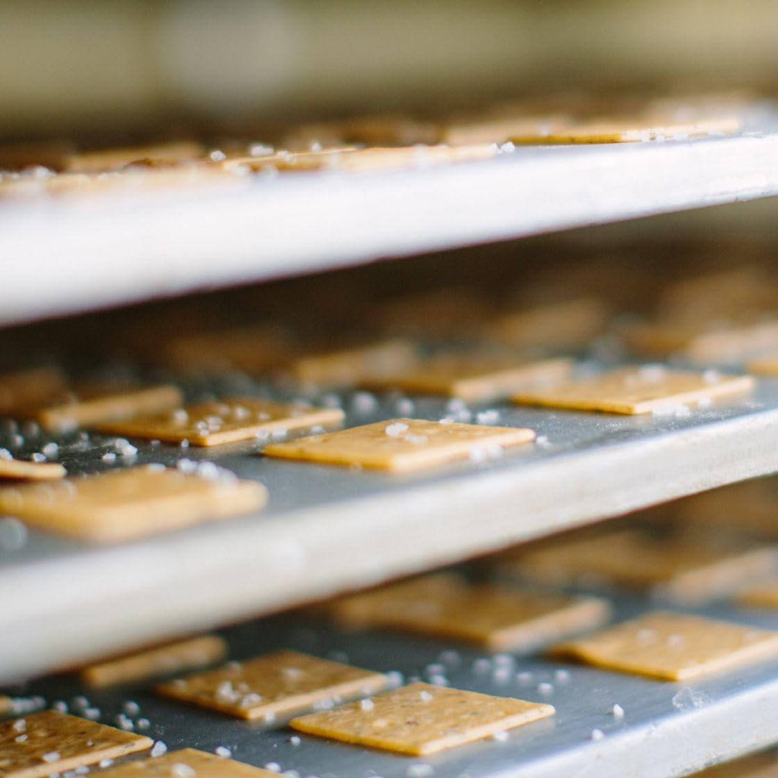 Snack time with Jovial crackers; light, flavorful crunch for quick bites.