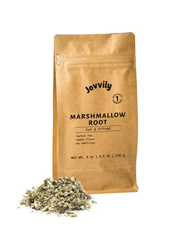 Jovvily Marshmallow Root cut and sifted leaves for a fragrant herbal tea.