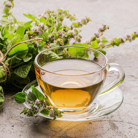 Jovvily Peppermint Leaf aroma steams to invite relaxation.