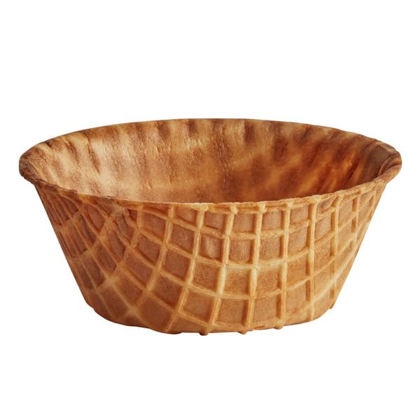 Sundae toppings arranged with Joy Waffle Bowl for a customizable treat