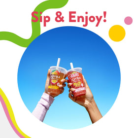 JOYBA 6-pack display ready for sharing.