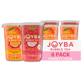 Joyba Bubble Tea variety pack cups ready to enjoy on the go.