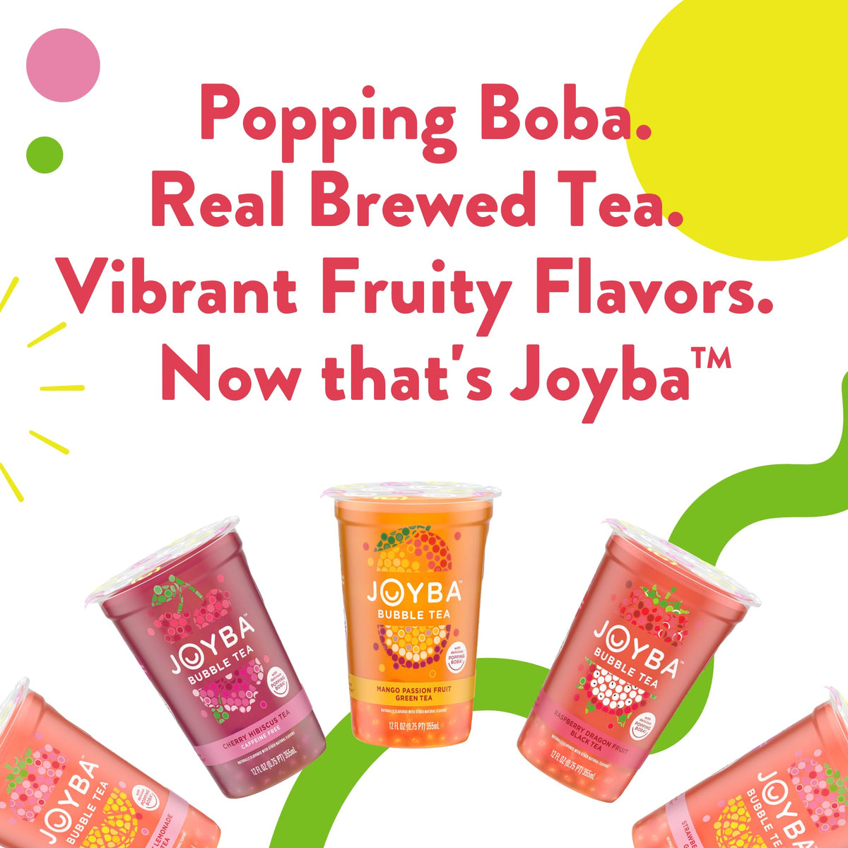 Joyba Variety-pack packaging display for household or on-the-go.