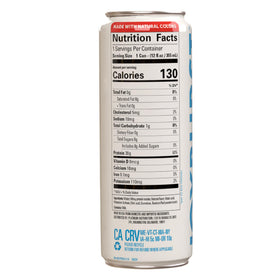 Joyburst Clear Protein Isolate label closeup highlights non-GMO, vegan ingredients.