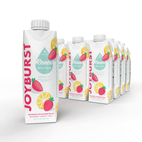 JoyBurst SugarFree Electrolyte Water strawberry-lemonade bottle for refreshing hydration