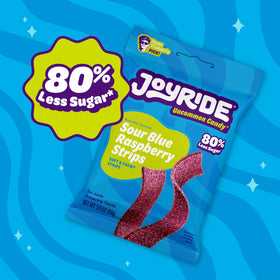 JOYRIDE Brand-story image featuring Ryan Trahan inspires playful snacking.
