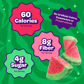 JOYRIDE Glacial Peppermint Gum pack shows refreshing breath with low sugar.