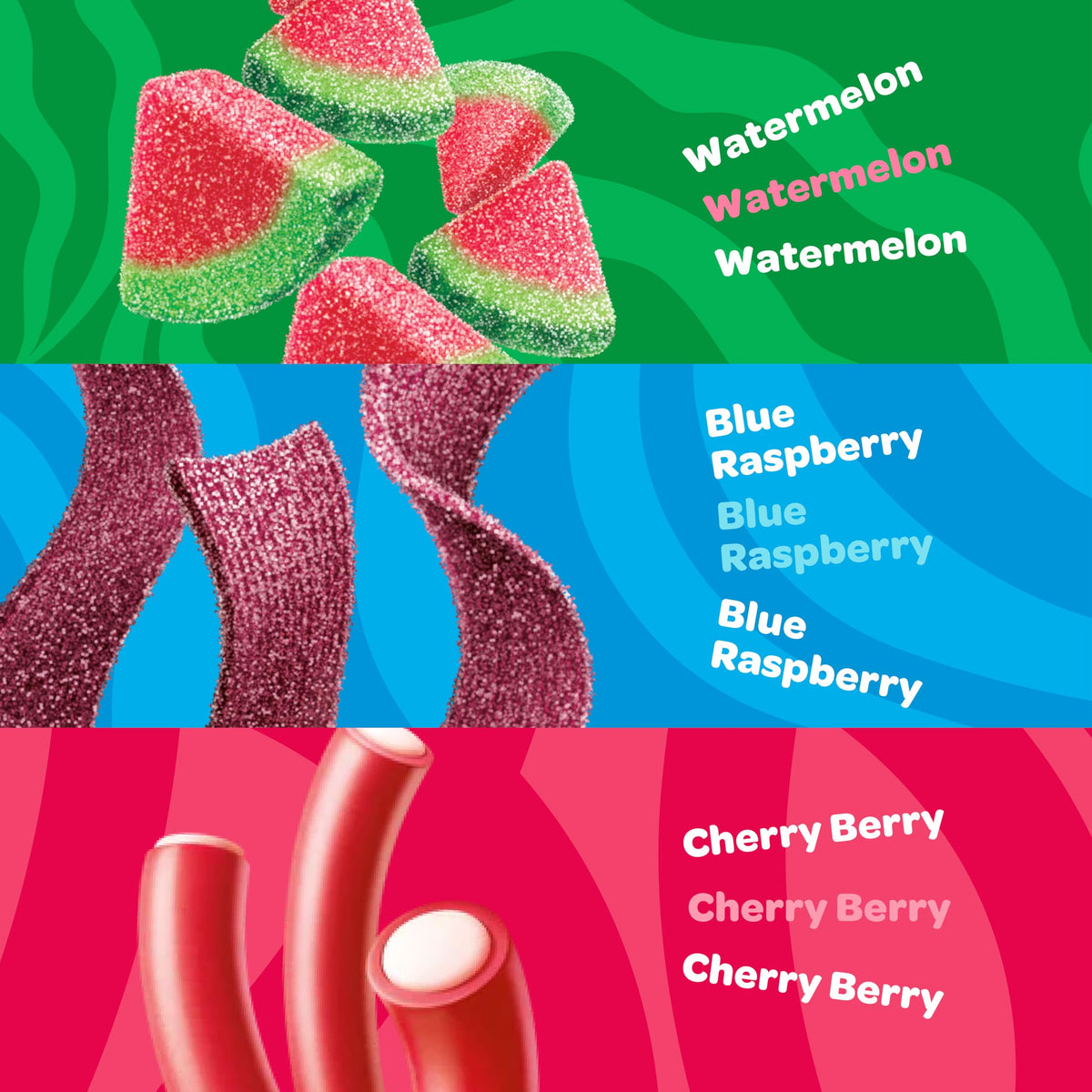 JOYRIDE plant-based vegan candy pack showcasing ethical treats