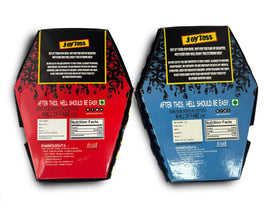 Joytoss two-pack featuring two 5g chips for sharing spice challenges.