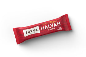 Joyva Halvah Marble pack back highlights kosher parve certification and simple ingredients.