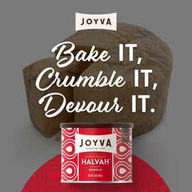 Joyva Halvah Marble slices on a board, ideal for sharing.
