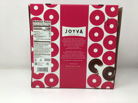 Joyva Raspberry Jell Rings gift-ready box, a thoughtful dessert gift idea.