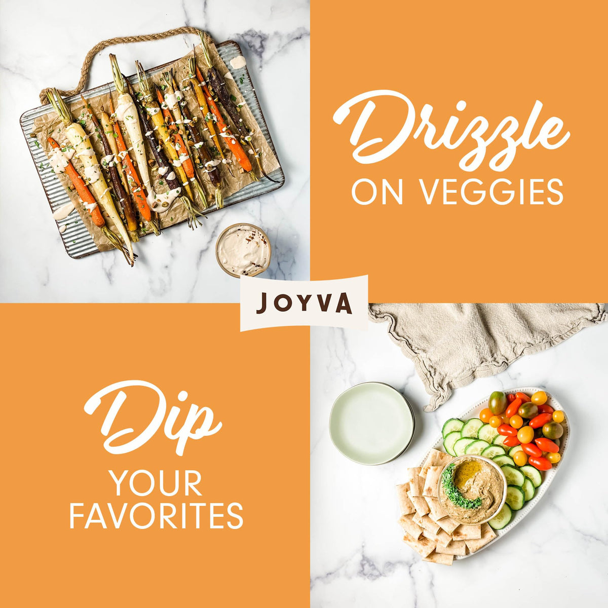 Joyva Tahini Paste non-GMO gluten-free kosher parve for versatile meals
