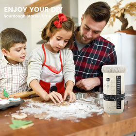 Joyyy wide-mouth jar designed for easy cleaning by bakers